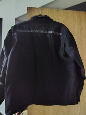 Harley-Davidson Black Logo Bomber Jacket